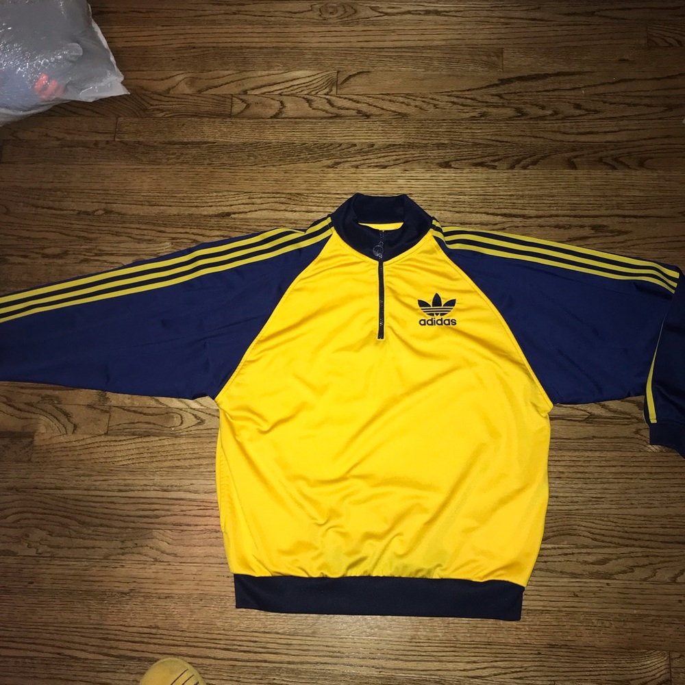 Vintage adidas jacket medium 80s